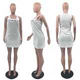 SUPER WHOLESALE | Printed Tanks Dress