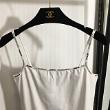SUPER WHOLESALE | Spaghetti Strap Top in White
