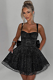 SUPER WHOLESALE | Spaghetti Big Bow Dress