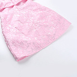 SUPER WHOLESALE | Strapless Big Bow Dress
