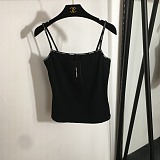 SUPER WHOLESALE | Spaghetti Strap Top in Black