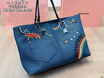 SUPER WHOLESALE | Denim Blue Tote Bag