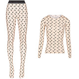SUPER WHOLESALE | Monogram Tights Set