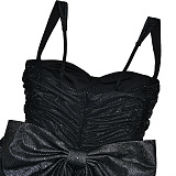SUPER WHOLESALE | Spaghetti Big Bow Dress