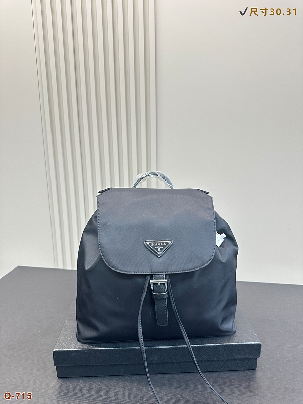 SUPER WHOLESALE | Buckle Backpack in Black