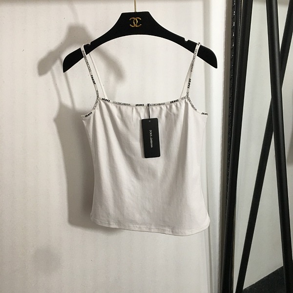 SUPER WHOLESALE | Spaghetti Strap Top in White