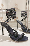 SUPER WHOLESALE | Crystal-embellished Sandals