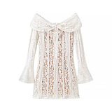 SUPER WHOLESALE | Strapless Lace Mini Dress
