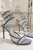 SUPER WHOLESALE | Crystal-embellished Sandals
