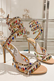SUPER WHOLESALE | Crystal-embellished Sandals
