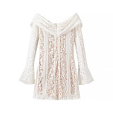 SUPER WHOLESALE | Strapless Lace Mini Dress