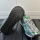 SUPER WHOLESALE | Orbit Silver & Green Runner Sneaker