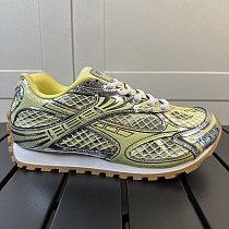 SUPER WHOLESALE | Orbit Silver & Yellow Runner Sneaker