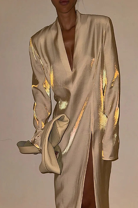 SUPER WHOLESALE | Plunging Neck Dress