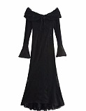 SUPER WHOLESALE | Strapless Lace Long Dress