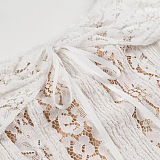 SUPER WHOLESALE | Strapless Lace Mini Dress