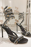 SUPER WHOLESALE | Crystal-embellished Sandals