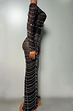 SUPER WHOLESALE | Rhinestone Evening Dress
