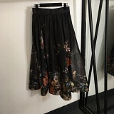 SUPER WHOLESALE | Printed Pleated Skirt Set
