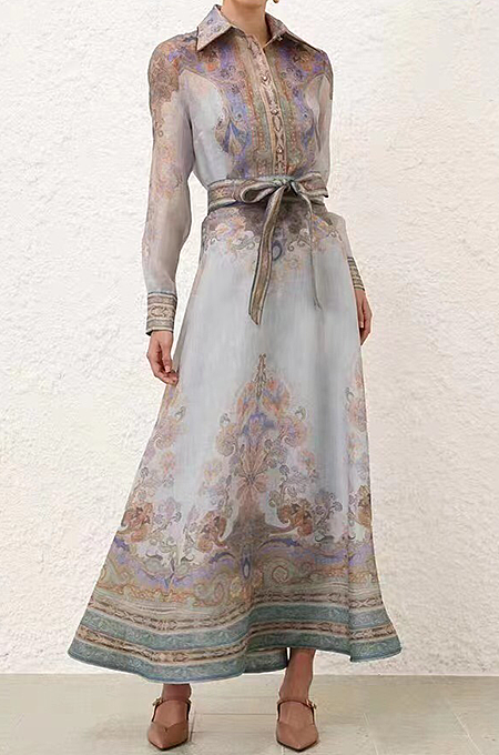 SUPER WHOLESALE | Printed Pleated Skirt Set