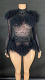 SUPER WHOLESALE | Rhinestone Playsuit