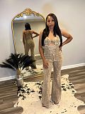 SUPER WHOLESALE | Lace Up Jumpsuit