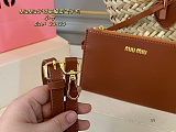 SUPER WHOLESALE | Beige/cognac Palmetto Mini-bag