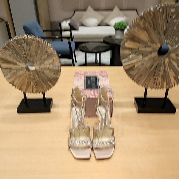 SUPER WHOLESALE | Satin Crystal Sandal in Champagne