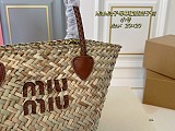 SUPER WHOLESALE | Beige/cognac Palmetto Mini-bag