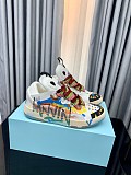 SUPER WHOLESALE | Leather Curb Sneakers for Women