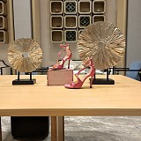 SUPER WHOLESALE | Satin Crystal Sandal in Pink