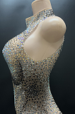 SUPER WHOLESALE | Rhinestone Off-shoulder Jumpsuit