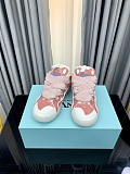SUPER WHOLESALE | Leather Curb Sneakers for Women