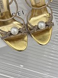 SUPER WHOLESALE | Pearl Heels in Gold