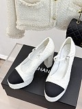 SUPER WHOLESALE | Mary Janes Heels(Cotton Tweed)