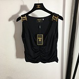 SUPER WHOLESALE | Metal Shoulder Buckle Vest