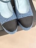 SUPER WHOLESALE | Mary Janes Heels(Cotton Tweed)