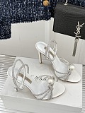 SUPER WHOLESALE | Pearl Heels in Silver