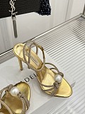 SUPER WHOLESALE | Pearl Heels in Gold