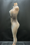 SUPER WHOLESALE | Rhinestone Off-shoulder Jumpsuit