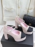 SUPER WHOLESALE | Mary Janes Heels(Cotton Tweed)