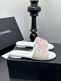 SUPER WHOLESALE | Beige & Pink Satin Mule