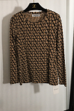 SUPER WHOLESALE | Monogram See-through Top