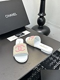 SUPER WHOLESALE | Beige & Pink Satin Mule
