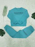 SUPER WHOLESALE | Printed Jogging Suit in Cyan