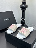 SUPER WHOLESALE | Beige & Pink Satin Mule