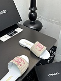 SUPER WHOLESALE | Beige & Pink Satin Mule