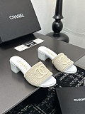 SUPER WHOLESALE | Beige Satin Mule