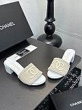 SUPER WHOLESALE | Beige Satin Mule
