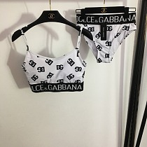 SUPER WHOLESALE |  Monogram 2-piece Bikini in Black&White